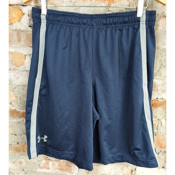 Under Armour Other - UA Under Armour Blue Shorts Mens Sz L Large Athletic Gym B